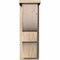 Ekena Millwork Ridgewood Smooth Corbel w/Backplate, Douglas Fir, 7 1/2"W x 10"D x 22"H COR08X10X22RID01SDF - alternate 3